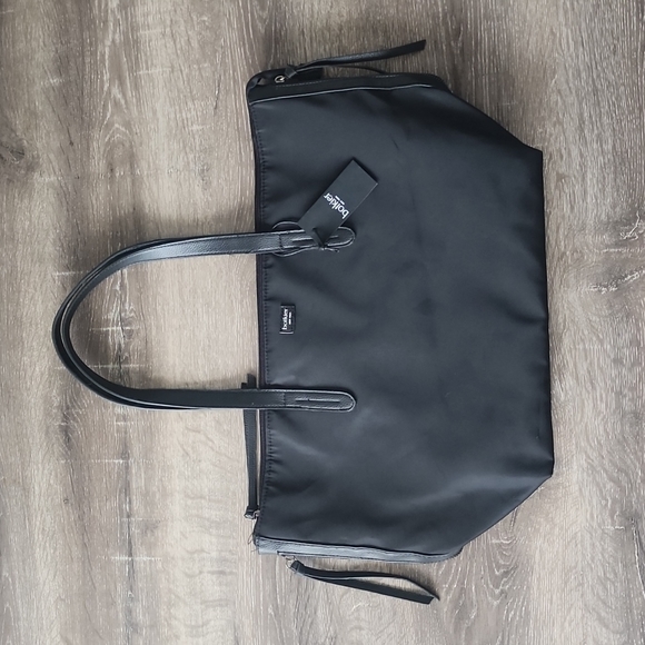 Botkier New York 90's Bond Large Nylon Tote Weekender Carryall Bag - Picture 3 of 11